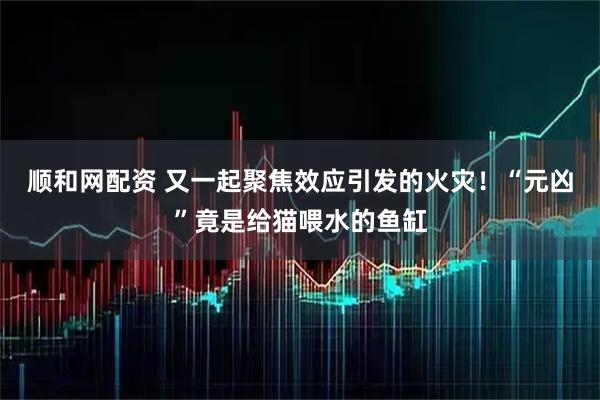 顺和网配资 又一起聚焦效应引发的火灾！“元凶”竟是给猫喂水的鱼缸